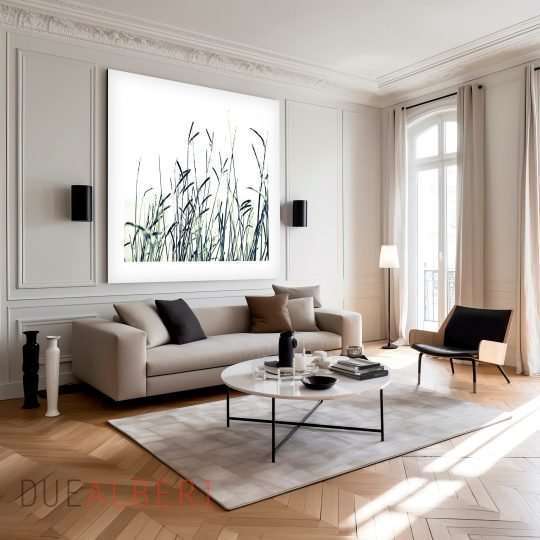  Wall decor living room, Extra Large wall
art, Large Canvas Print, nature prints, modern art, black and white nature
print, large art print