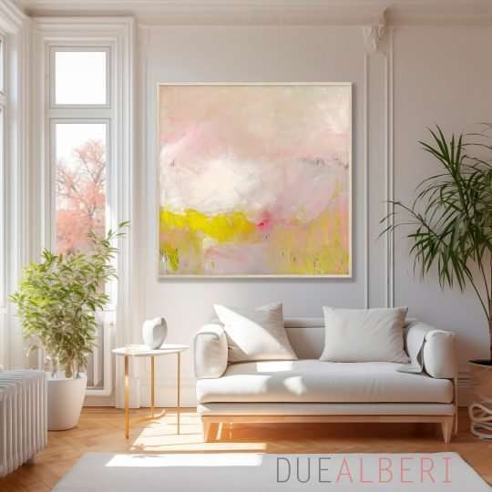  abstract acrylic painting on canvas, Fine
Art Print, Abstract Art, Large Acrylic Painting Pastel Pink abstract art,
large art bedroom print
