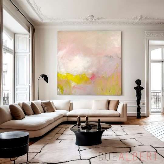  abstract acrylic painting on canvas, Fine
Art Print, Abstract Art, Large Acrylic Painting Pastel Pink abstract art,
large art bedroom print