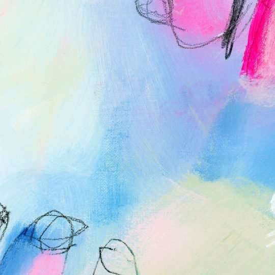 Abstract painting print light pink and blue
, Extra large wall art print, Minimalist Canvas decor for living room